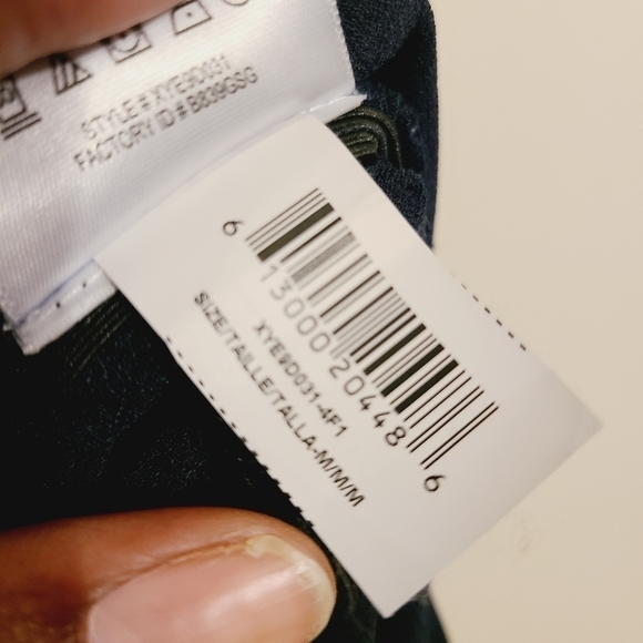 BCBGeneration | Women's Navy Blue Surplice Skorts Romper (Size Medium) - Picture 7 of 12